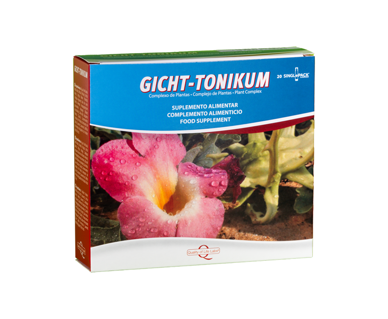 GICHT TONIKUM (TÓNICO GOTA) – 20 AMPOLAS