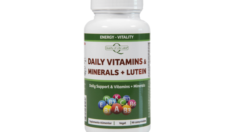 DAILY VITAMINS & MINERALS + LUTEIN 90 COMPRIMIDOS