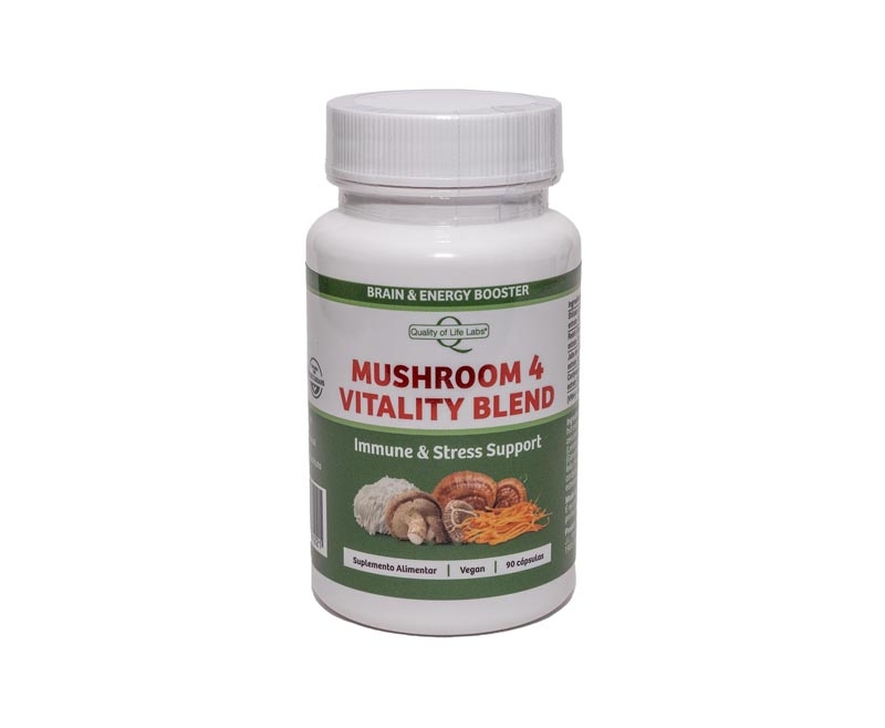 MUSHROOM 4 VITALITY BLEND – 90 CAPS