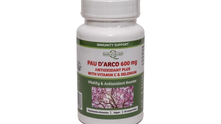 PAU D´ARCO 600 MG ANTIOXIDANT PLUS – 60 COMP VEG