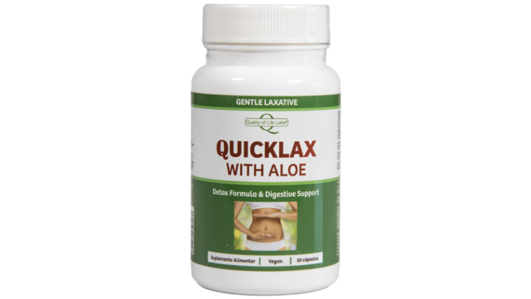 QUICKLAX WITH ALOE – 30 CAPSULAS