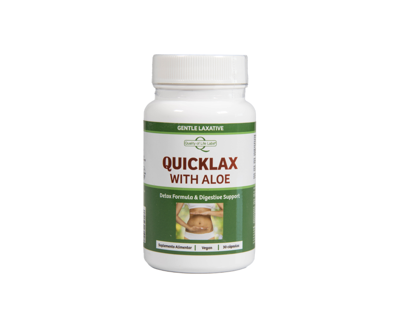 QUICKLAX WITH ALOE – 30 CAPSULAS