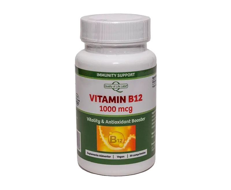 VITAMIN B12 1000 MCG – 30 COMP VEG