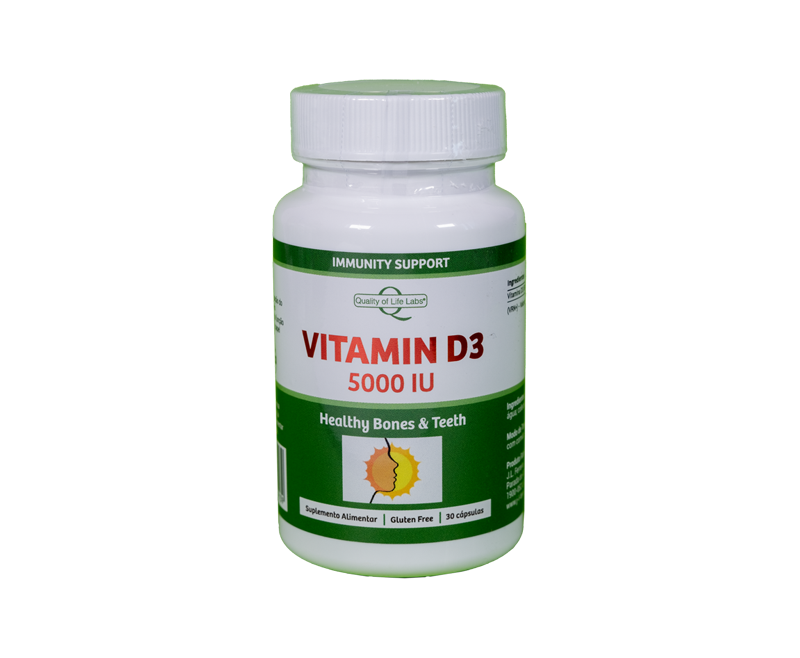 VITAMIN D3 5000 IU – 30 CAPS