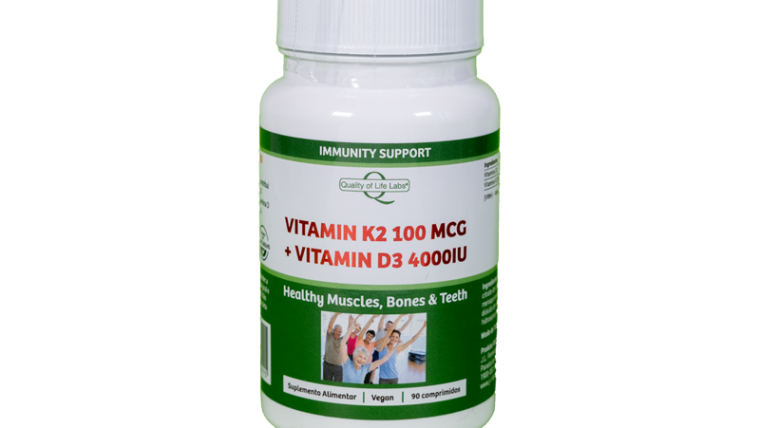 VITAMIN K2 100MCG + VITAMIN D3 4000IU – 90 COMP