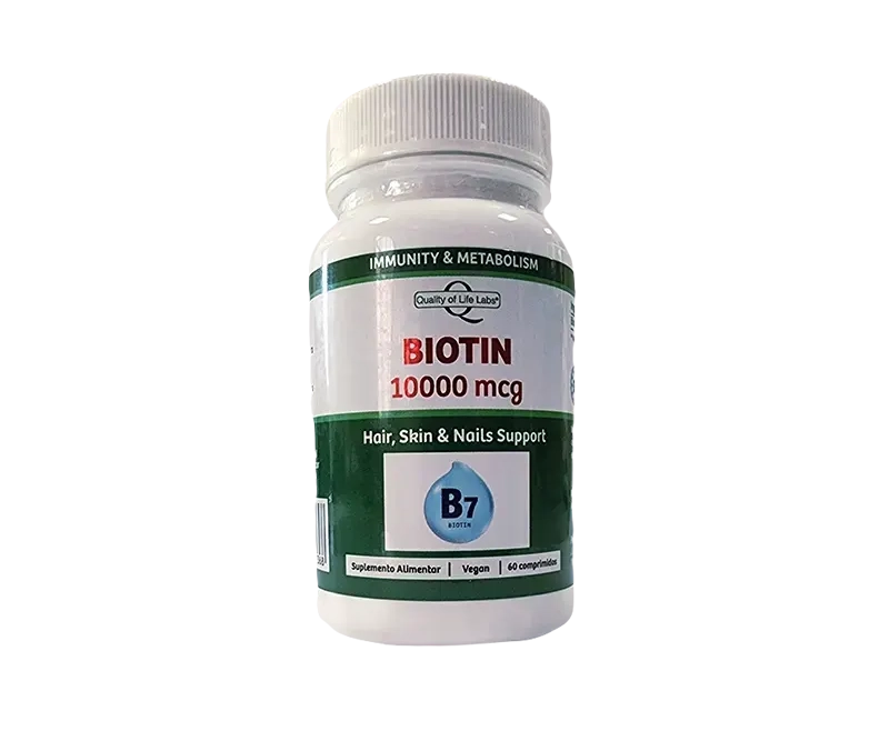 BIOTIN 10000 MCG – 60 COMP VEG